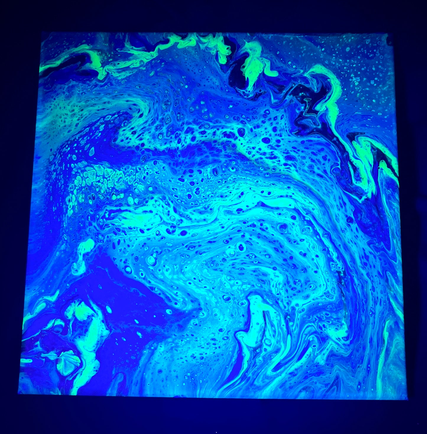 Gold and Purple Square