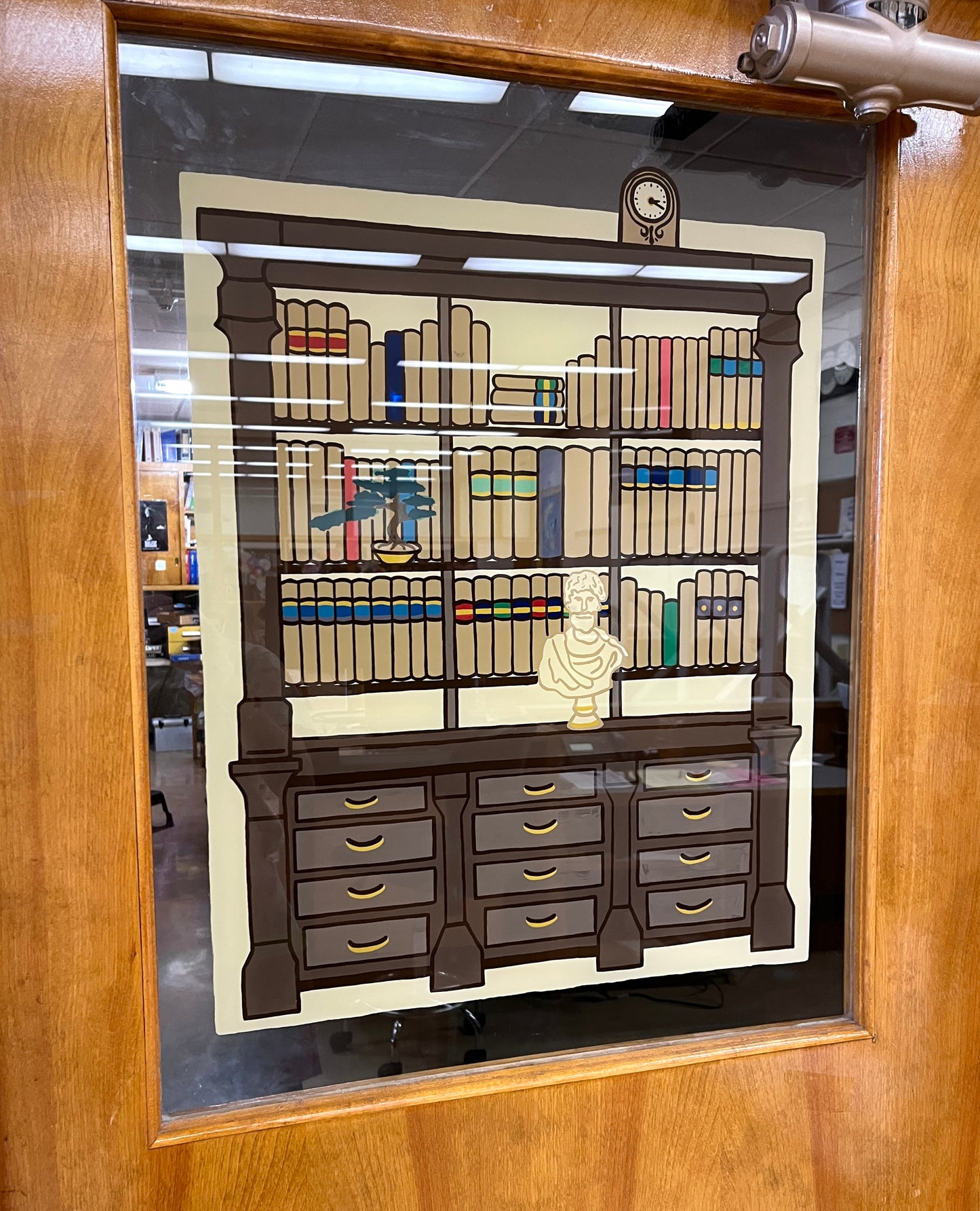 Library Windows at PVHS