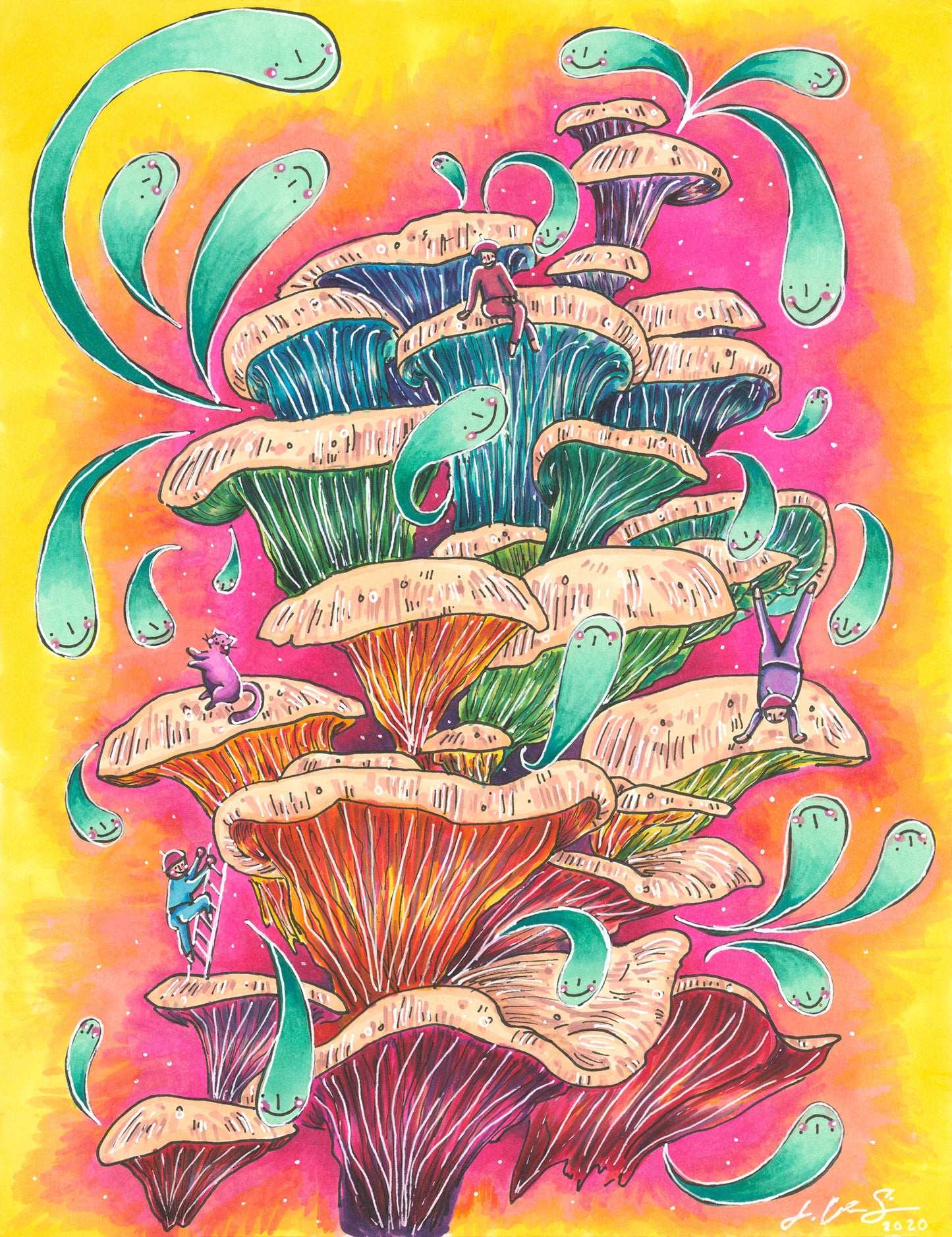 Des Champignons 01 PRINT