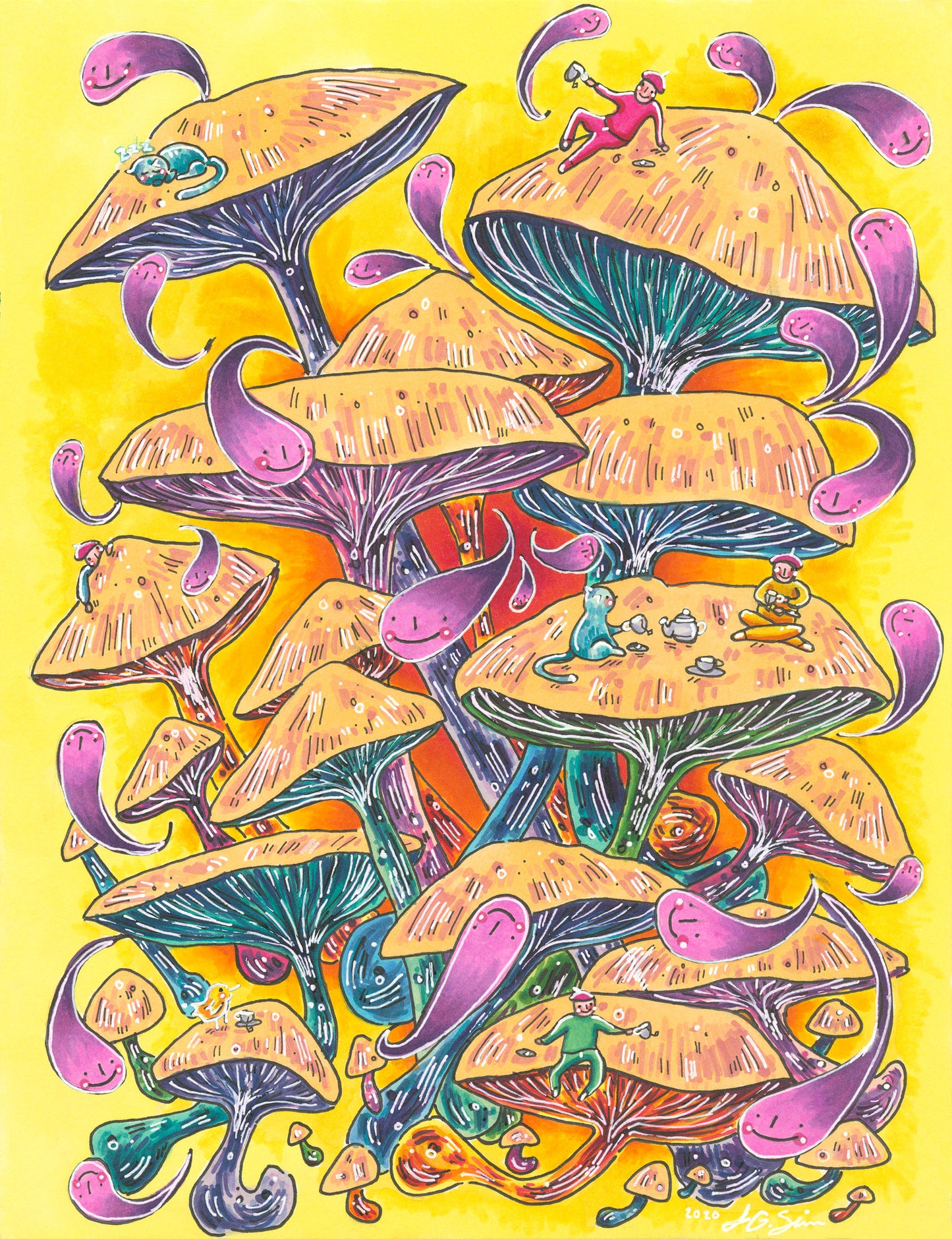 Des Champignons 02 PRINT