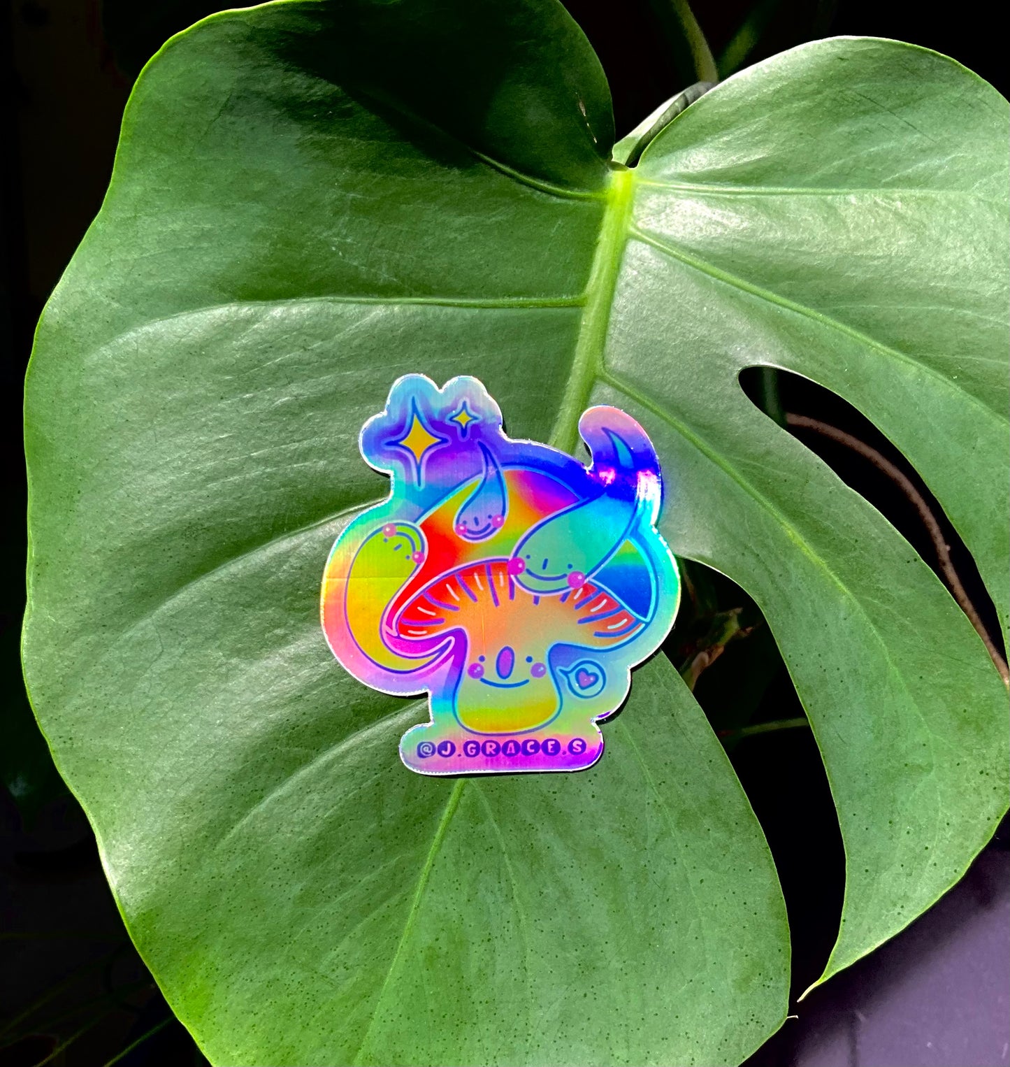 Rainbow Shroom STICKER